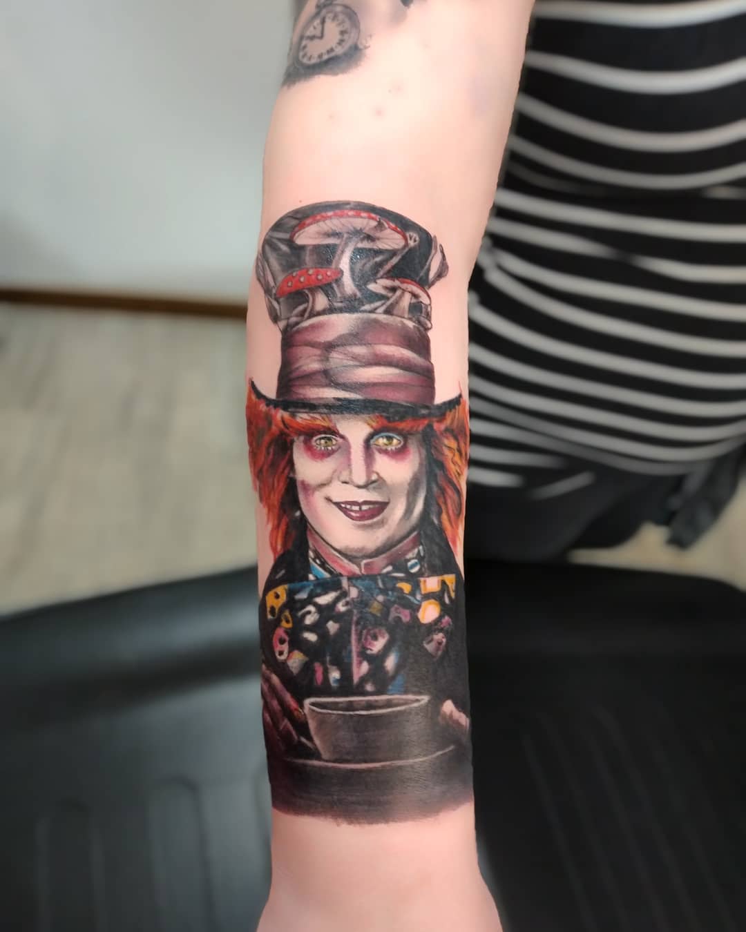 35 Wicked Mad Hatter Tattoo Ideas [2024 Inspiration Guide]